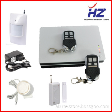 SOS emergency help in panic 2 wired zones gsm alarm system China